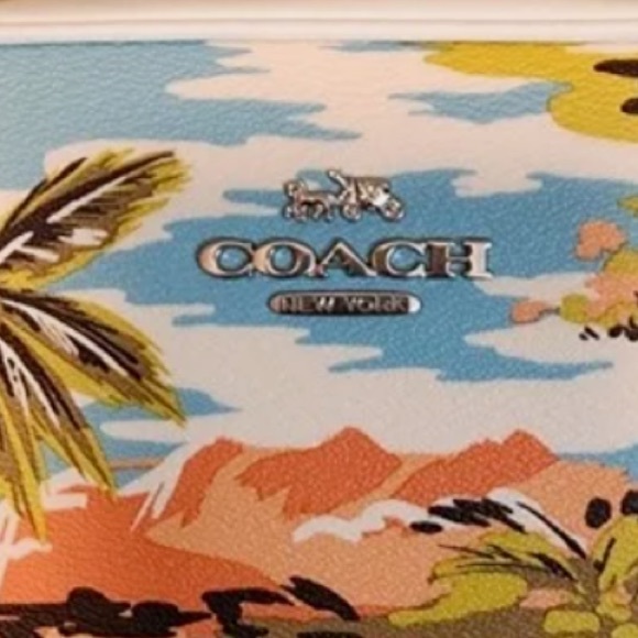 NWT COACH Mini Jamie Camera Bag With Hawaiian Print - Picture 5 of 8